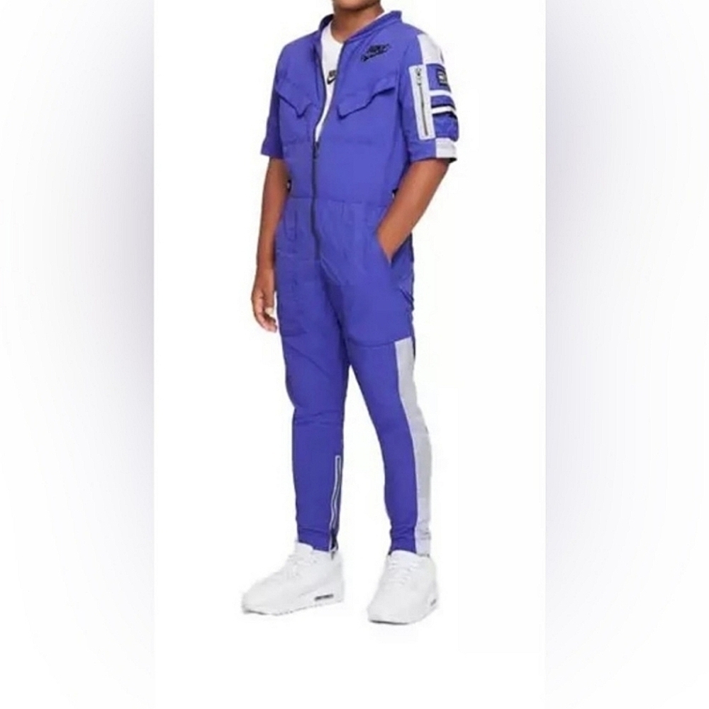 Nike Big Kids‎ Sportswear KP Union Blue White Jumpsuit